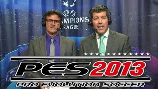 Relatos de Fernando Palomo y Mario Kempes  PES 2013 [upl. by Nnyliak]