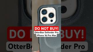 DO NOT BUY OtterBox Defender Pro iPhone 16 Pro Max smartphone iphone16promax tech [upl. by Acirret]