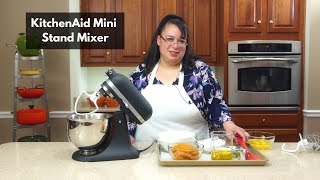 KitchenAid Artisan Mini Stand Mixer  35 Quarts  Pumpkin Cake  Whats Up Wednesday [upl. by Ardekan568]