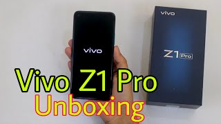 Vivo Z1 Pro Unboxing First Look Best Gaming Mobile [upl. by Lelith]