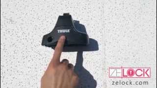 How To Install a Thule Compatible Lock Core from ZeLock [upl. by Eniroc409]