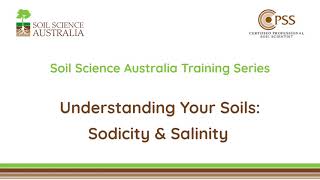 Understanding Your Soils Sodicity and Salinity [upl. by Annaierb]