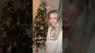 POV  Decorating for Christmas christmastree christmasdecor targetfinds decoratewithme [upl. by Tteraj]