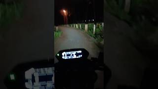 Night Bike Riding গভীর জঙ্গলের মধ্যে দিয়ে 😭👹bike motovlog viralvideo n160modified [upl. by Eiram]