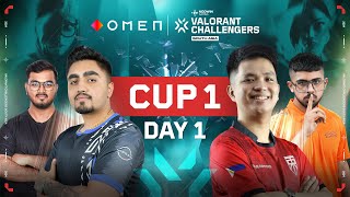 HINDI OMEN Valorant Challengers South Asia 2024  Cup 1Day 1 [upl. by Fennie728]