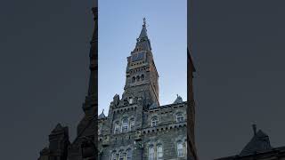 Healy Hall Bell Tower georgetownuniversity washingtondc [upl. by Atinrahs]