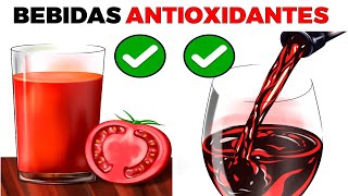 9 BEBIDAS ANTIOXIDANTES que deberías tomar más seguido [upl. by Joby]