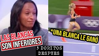 🤣​Se burló de las CORREDORAS BLANCAS y terminó humillada en las olimpiadas🤣​ Ana Peleteiro [upl. by Nonad819]