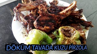 DÖKÜM TAVADA MARINE EDİLMİŞ KUZU PİRZOLA NASIL YAPILIR [upl. by Nerreg26]