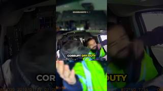 Corrupt OffDuty Officer Punches Driver  CrashBanditoNL [upl. by Ardnuat]