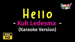 Hello  Kuh Ledesma Karaoke Version [upl. by Nirra]