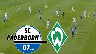 SC Paderborn vs Werder Bremen 01 Match Highlights  DFBPOKAL 2024 [upl. by Esinart]