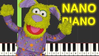 Pajanimals Intro Theme Piano Tutorial [upl. by Eenram]