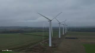 Wind Farm Wiltshire November 2024 [upl. by Selina838]