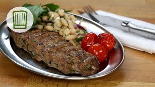 Köfte  türkisches Hackfleisch vom Spieß oder als Bällchen chefkoch [upl. by Harahs84]