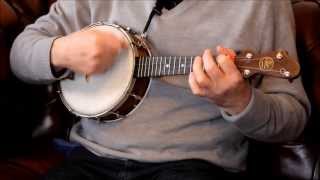 Banjo Ukulele Tutorial Playing the solo amp My Chords For the solo to Windows amp More [upl. by Ialocin]