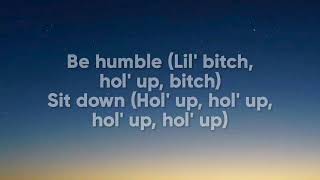 Kendrick Lamar Humble Clean Lyrics [upl. by Dareen]