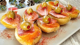 🎄🎄El Aperitivo Navideño Más Rico Fácil y Barato que Luce en Tu Mesa [upl. by Ordisy243]