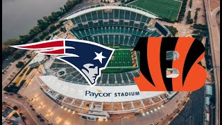 Cincinnati Bengals VS New England Patriots NFL Regular Season Week 1 Madden 25 Gameplay [upl. by Arad]