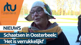 Schaatsbaan in Oosterbeek is geopend  RTV Connect [upl. by Maynard]