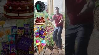 Tractor wheel to icecream chocolatecake amp catberry viral [upl. by Eekorehc]