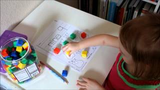 Teaching Math One to One Correspondences to Preschoolers [upl. by Thoer]