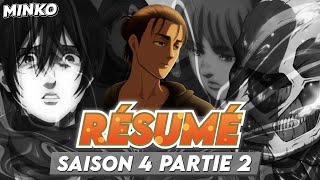 RÉSUMÉ  LATTAQUE DES TITANS  SAISON 4  PARTIE 2 ⚡️ [upl. by Raveaux]