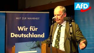 Alexander Gauland in Lindheim [upl. by Ettenahs]