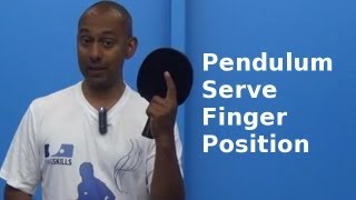 Pendulum Serve amp Index Finger  Table Tennis  PingSkills [upl. by Epilihp]