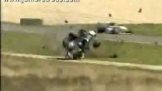 Horror Crash Assen Junior Strous [upl. by Gavra]