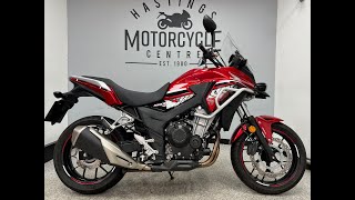 Honda CB500X For Sale At Hastings Motorcycle Centre [upl. by Dnomder]