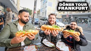 DÖNER KEBAP TOUR durch Frankfurt [upl. by Kerrill808]