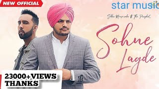 Sohne Lagde Punjabi song Sidhu moose valaamp the propheC latest song with lyrics [upl. by Ainadi]