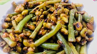 Spiced Edamame amp Green Beans [upl. by Htinek]