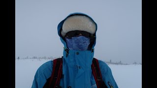 Rester dans une tempête de neige en Finlande [upl. by Adnawyt]