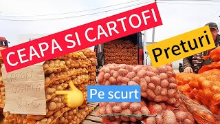 Ceapa și Cartofi Preturi la Targul Pucheni [upl. by Bully]