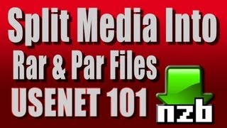 How to Split a File up Before Uploading to Usenet [upl. by Hands]