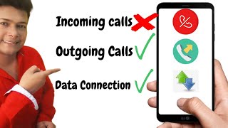 How To Stop Incoming Calls On Android ⚡Switch off Incoming Calls and use only Internet Outgoing Call [upl. by Barmen884]