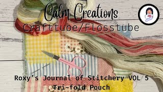 roxysjournalofstitchery Volume 5 Episode 15 starting another piece [upl. by Sset384]