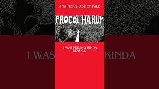 A Whiter Shade of Pale lyrics  Procol Harum  lyrics procolharum oldiessongs [upl. by Osei]