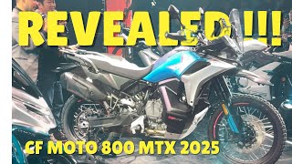 CFMOTO 800 MTX 2025 Reveal [upl. by Allerie373]