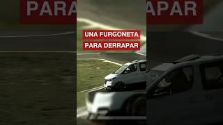 Una furgoneta trasera con 400CV para derrapar lo típico que ver en circuito hyundai h1 drift [upl. by Nnylkoorb]