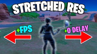 How To Get A STRETCHED RESOLUTION In Fortnite Chapter 5 Season 4 [upl. by Merci866]