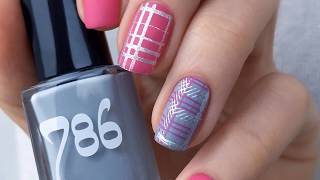 Matte Nails  Nail Art Tutorial [upl. by Eetsirk]