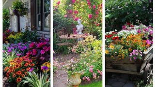 Top small garden design ideas 2024  beautiful gardening ideas  home garden decoration ideas [upl. by Winshell]