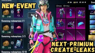 BGMI NEW EVENT  FREE OUTFIT  NEXT PREMIUM CREATE LEAKS [upl. by Lenroc]