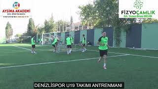 DENİZLİSPOR U19 TAKIMI ANTRENMANI [upl. by Sorensen]