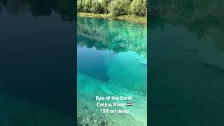 Eye of the Earth  Cetina River Hırvatistan 🇭🇷 cetinariver eyeoftheearth zagreb [upl. by Burnley]