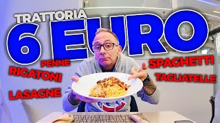 La TRATTORIA più ECONOMICA della ROMAGNA [upl. by Vanhomrigh]