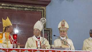 Investiture with the Pallium on Archbishop Linus Neli  Holy Mass  31072024 [upl. by Ylera]